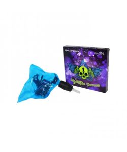 Blue Skull Tattoo Machine Bags 250Stk/Box 130x140mm