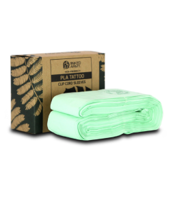 The Inked Army - Clipcord Cover - Compostable & Biodegradable - 6cm x 80cm - Pack of 100