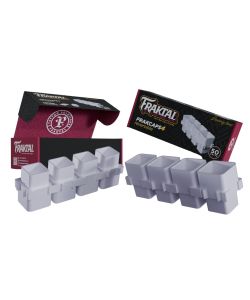 Fraktal FrakCaps4 - modulare Kunststoff Farbkappen 10ml / 14ml (50 Stück)