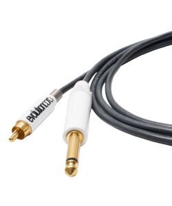 EVOLUTION RCA Tattoo Cord to Jack. Silicone MEDUSA Cable