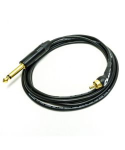 EVOLUTION Mazikeen Tattoo Cord. 45 Degree, RCA to Jack Cable. Light & Flexible