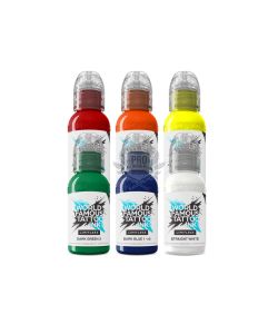 World Famous Limitless Tattoo Ink - Simple Set - 6x 30 ml