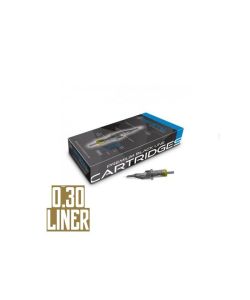 Crystal Premium Cartridges - 3 - 18 round liner 0,30mm long taper Box of 20