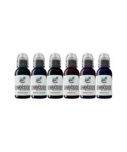 World Famous Limitless Tattoo Ink - Nikolay Dzhangirov Darkside Set - 6x 30 ml