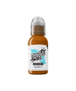 World Famous Limitless Tattoo Ink - Copper 1 30 ml