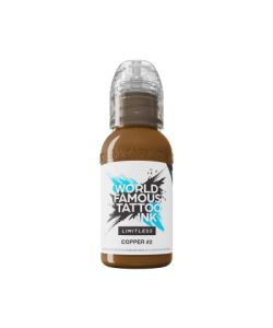 World Famous Limitless Tattoo Ink - Copper 2 30 ml