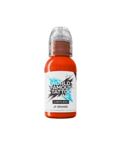 World Famous Limitless Tattoo Ink - JF Orange 30 ml