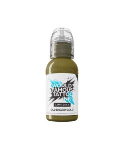 World Famous Limitless Tattoo Ink - Jenna Kerr - Old English Gold - 30 ml