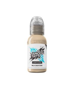 World Famous Limitless Tattoo Ink - Milk Skintone 30 ml