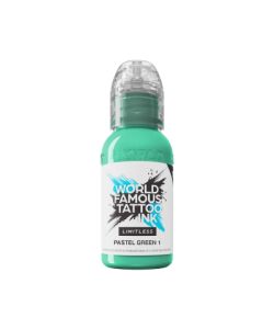 World Famous Limitless Tattoo Ink - Pastel Green 1 30ml
