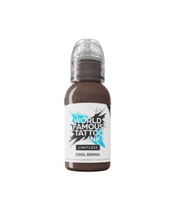 World Famous Limitless Tattoo Ink - Pink Ribbon - Cool Sienna 30 ml