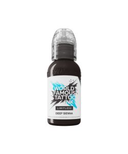 World Famous Limitless Tattoo Ink - Pink Ribbon - Deep Sienna 30 ml