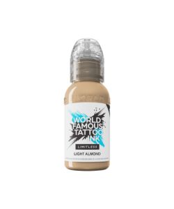 World Famous Limitless Tattoo Ink - Pink Ribbon - Light Almond 30 ml