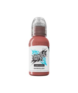 World Famous Limitless Tattoo Ink - Pink Ribbon - Warm Blush 30 ml
