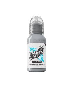 World Famous Limitless Tattoo Ink - Lighttones Medium 30ml