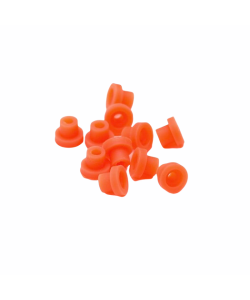 Sterilized soft Silicone Tattoo Nipples [100pcs/pack] - div. Farben
