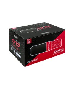 FK Irons Black Flux Rubber Disposable Grips (Classic) Box of 24