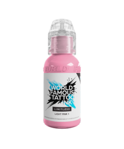 World Famous Limitless Tattoo Ink - Light Pink 1 30ml