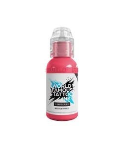 World Famous Limitless Tattoo Ink - Medium Pink 1 30ml