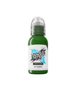 World Famous Limitless Tattoo Ink - Ivy Green 30 ml