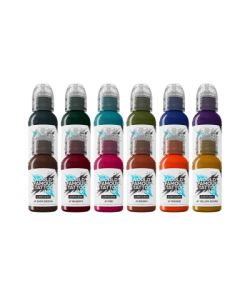 World Famous Limitless Tattoo Ink - Jay Freestyle Set - 12x 30 ml