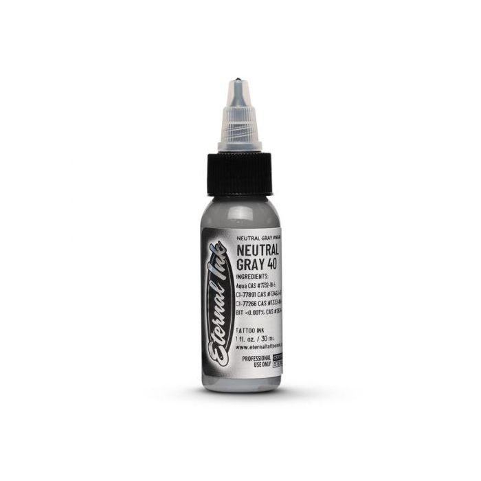 Eternal ink EU Tattoo Farbe 40 Neutral Gray
